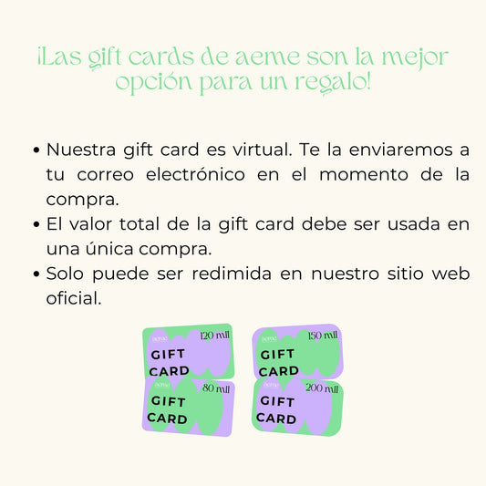 GIFT CARD